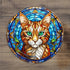 Cat Bengal Glass Suncatcher Worktop Saver
